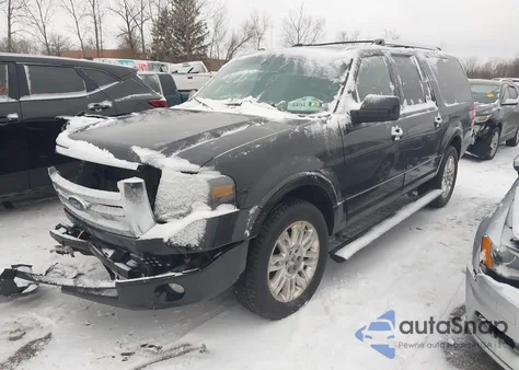 2014 Ford Expedition El Limited из США, поврежденный, VIN 1FMJK2A50EEF55945